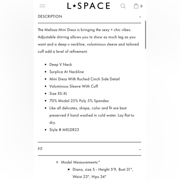 🌸 NWT! LSPACE Melissa Dress in Seashell - Size S - Picture 9 of 9